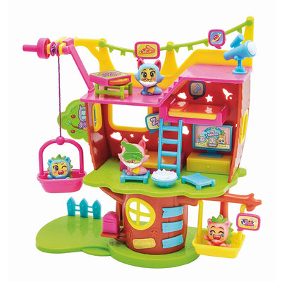 MagicBox PMPSP112IN20 MojiPops Tree House Play Set Swap Faces 2 figurines + 8 accessoires exclusifs