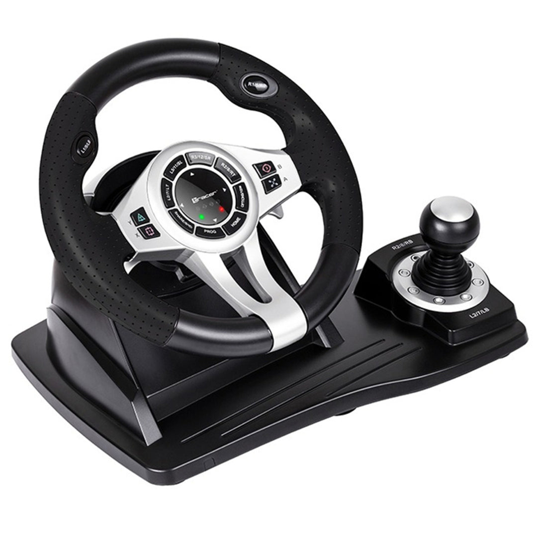 Volante de carreras con pedales para videojuegos TRACER Roadster PC PS3 PS4 XBox One