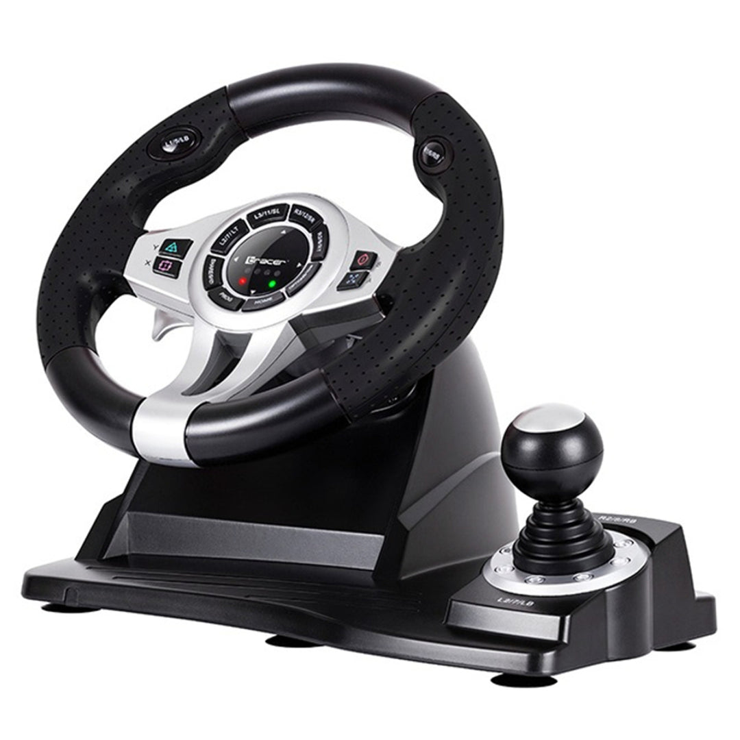 TRACER Gaming Steering Wheel Roadster PC PS3 PS4 XBox One Windows Car Racing Race