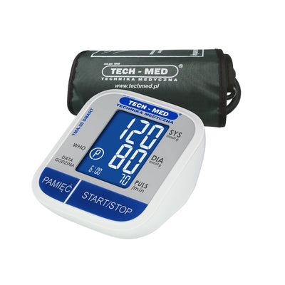 Tech-Med TMA-20 SMART Automatic Blood Pressure Monitor Upper Arm MWI Technology