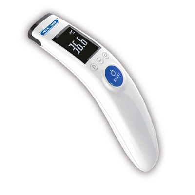 Infraroodthermometer Contactloos voorhoofd Lichaamstemperatuur Digitaal LCD-scherm
