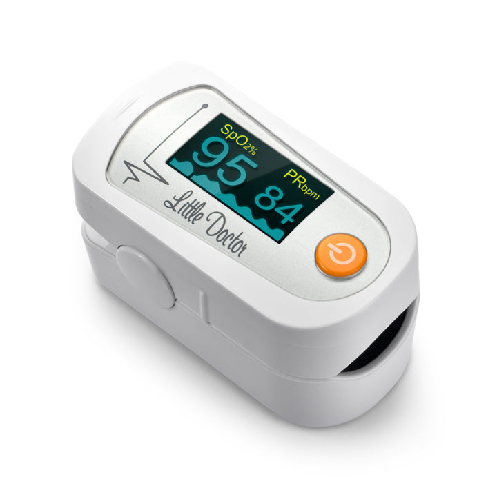 Little Doctor MD300C23 pulse oximeter, batteries included