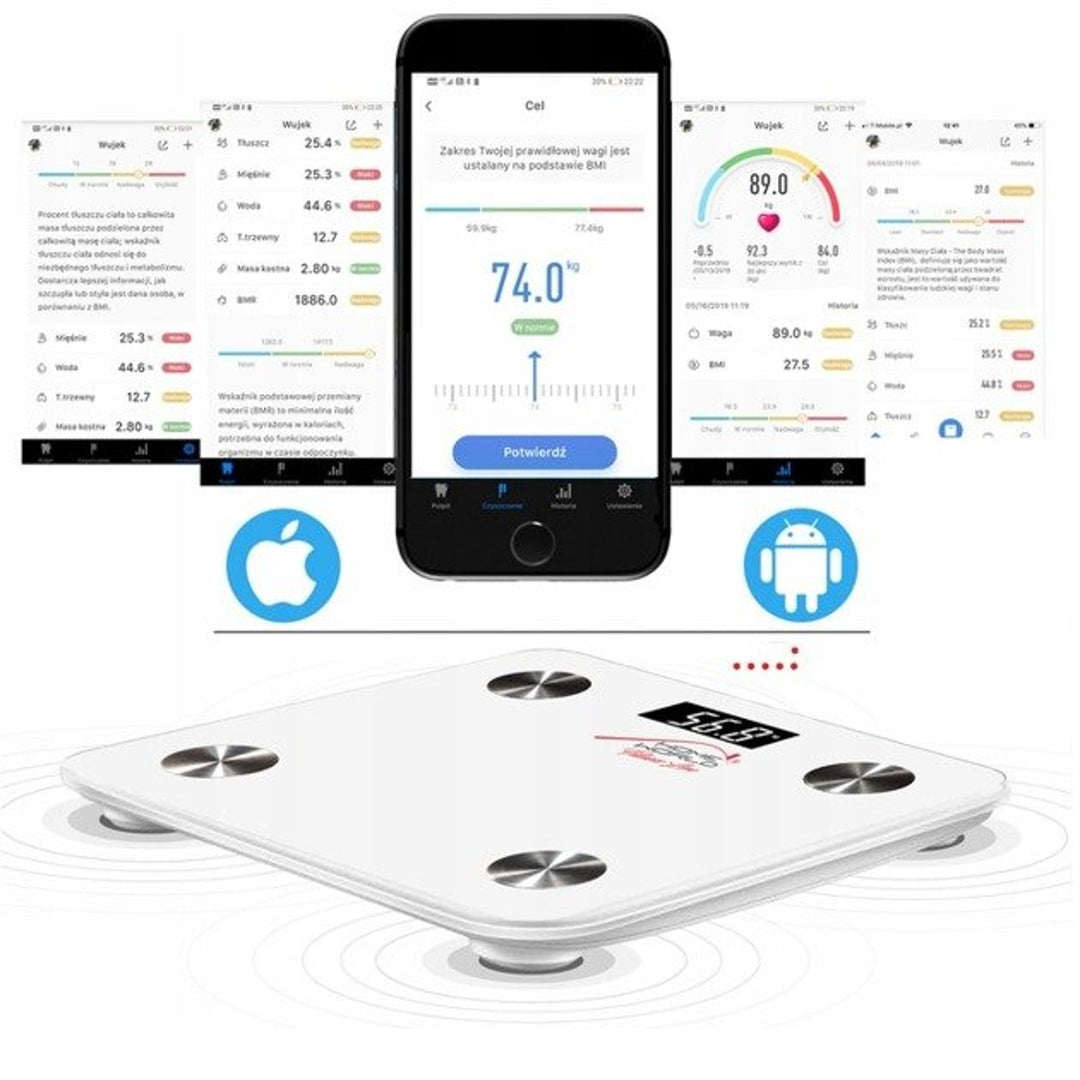 Tech-Med FIT001 12in1 PL / EN analytische balans