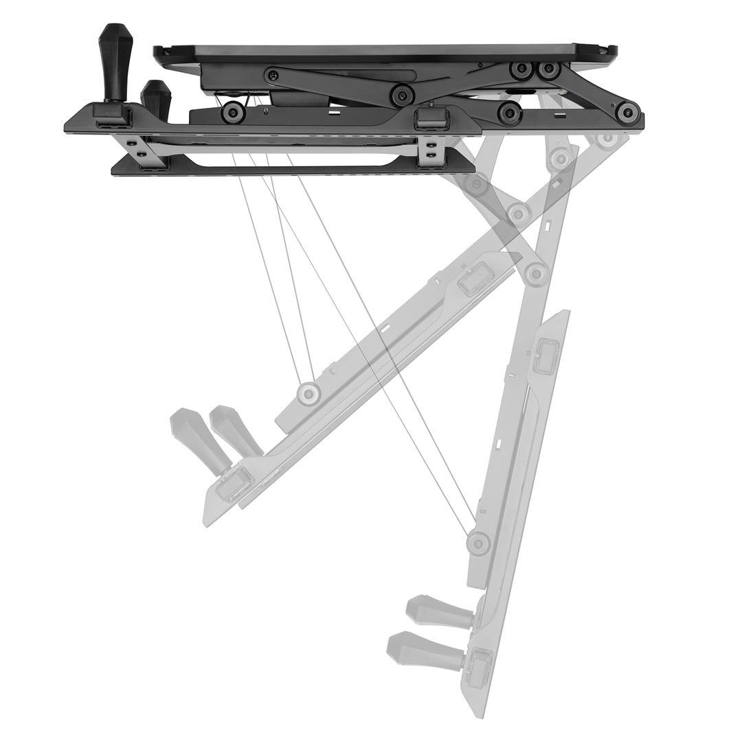 Maclean MC-880 Elektrische TV Halterung Deckenhalterung 32,70" Fernbedienung VESA Universal 35kg