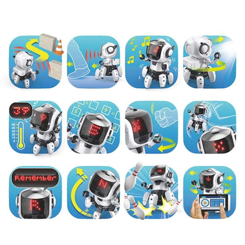 Kit di costruzione robot Mirco: Tobbie II KSR20 bit Divertimento ed educazione