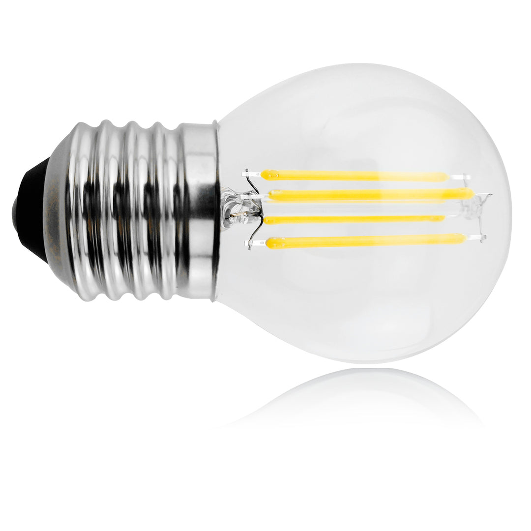 Maclean Energy MCE283 LED filament bulb E27, 4W 230V WW warm white 3000K 470lm retro decorative edison G45