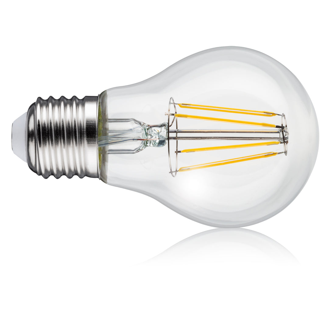 Maclean Energy MCE280 LED Filament Bulb E27, 11W 230V WW Warm White 3000K 1500lm Retro Edison Decorative A60