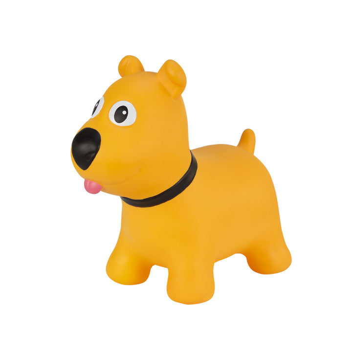 Tootina&#39;s yellow dog - inflatable jumping toy for children