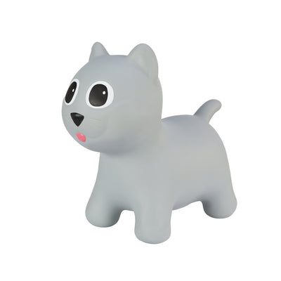 Tootina gatito gris - juguete inflable para saltar para niños