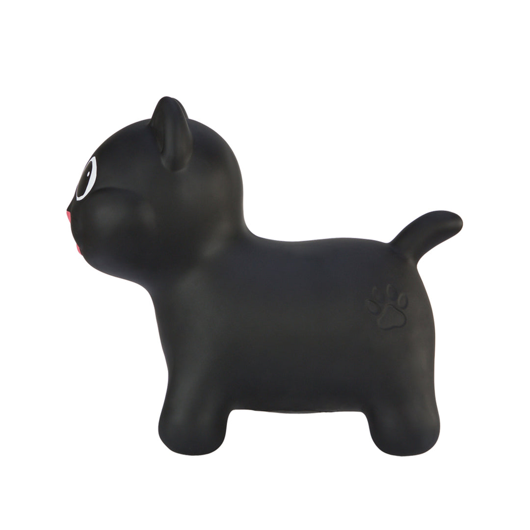 Black Tootina kitty - opblaasbaar springspeelgoed voor kinderen