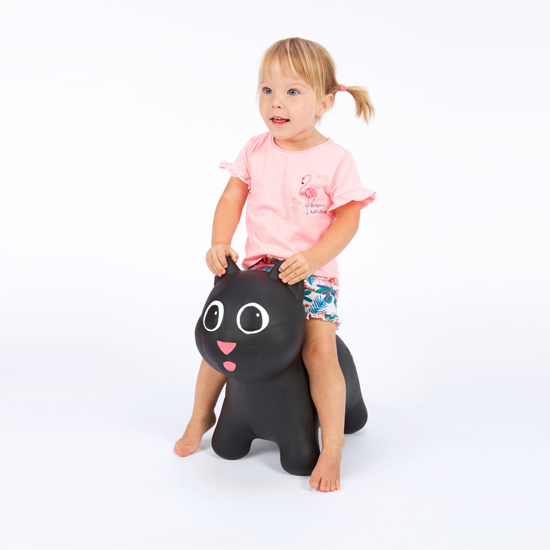 Black Tootina kitty - jouet gonflable de saut pour les enfants