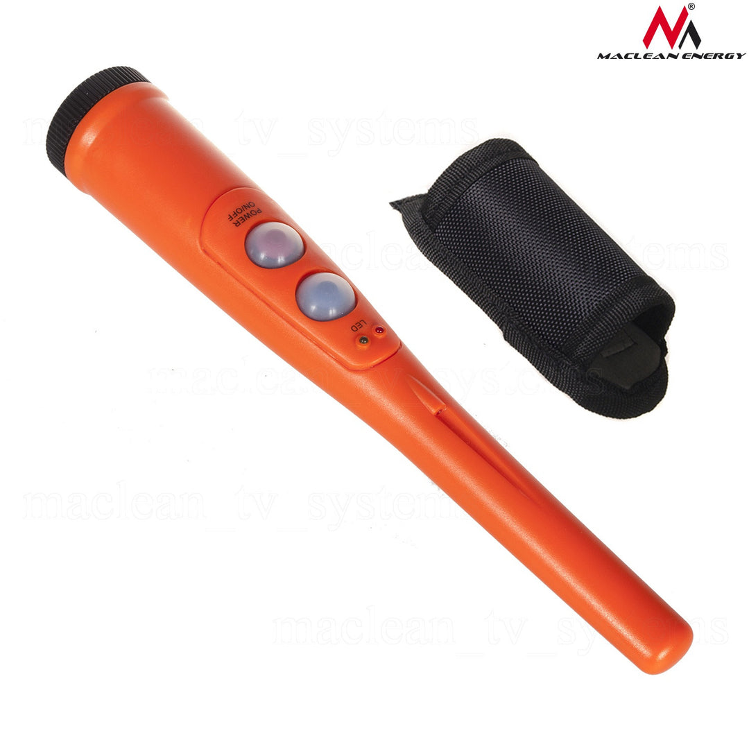 Maclean MCE120 Detector de metales de metal Vibration Audio Signalisation Finterlight Pro Pointer