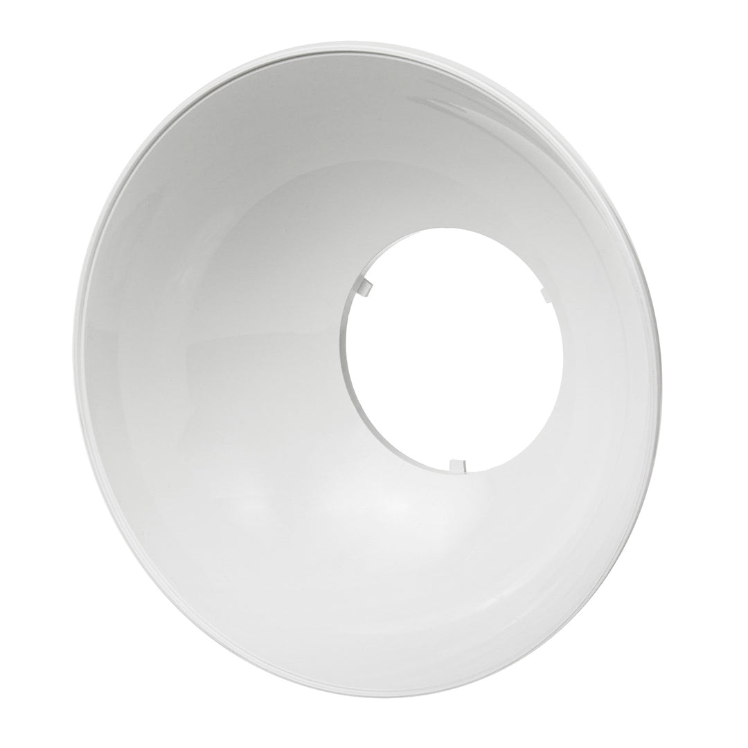 Maclean Energy MCE415 Lamp Shade / reflector for 30W LED Warehouse Bulbs - MCE261 CW, made of PC