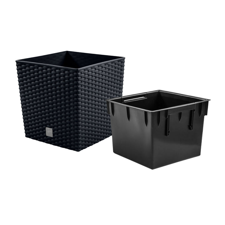 Flowerpot with insert Rato Low DRTS265L-S433 - anthracite