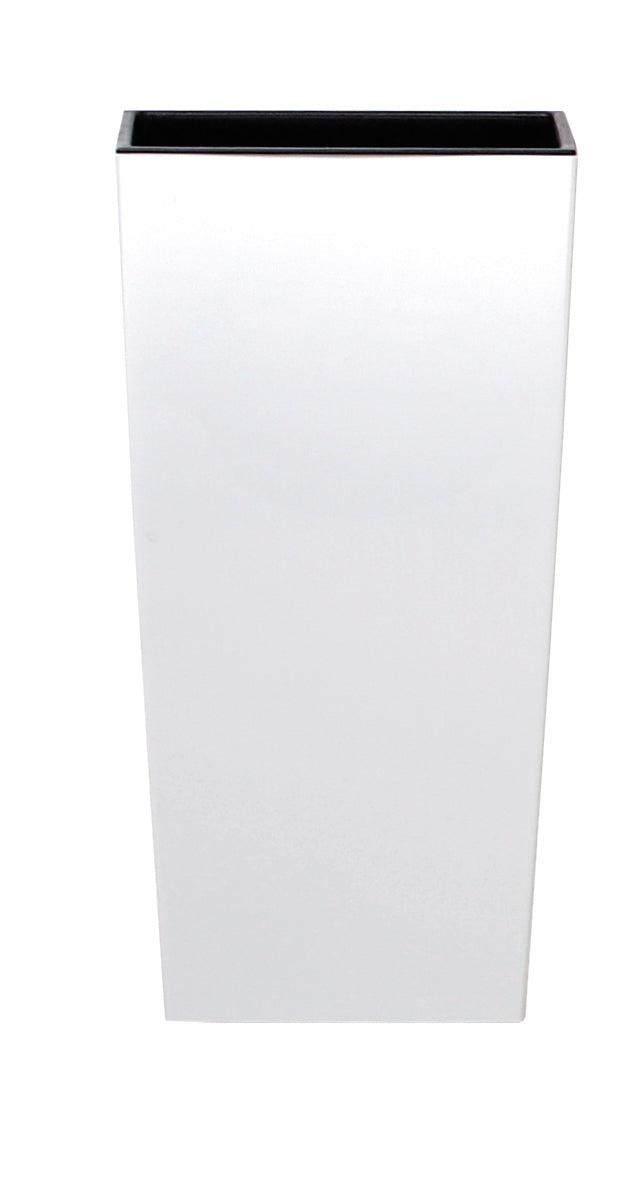 Pot de fleurs avec insert Prosperplast Urbi Square DURS200-S449 - blanc