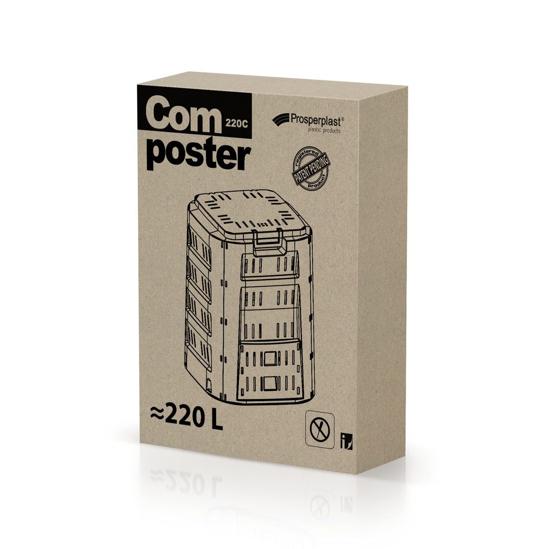 220L prosperplast comprogren ikst220c-komposter