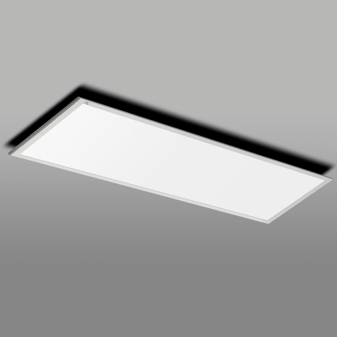 Panel de techo LED delgado 40W, 3200lm Neutro Blanco (4000K) 1195x295x8mm trama, función SIN PARPADEOS Maclean Energy MCE545 NW