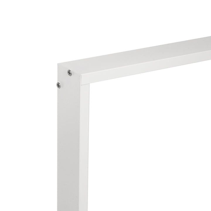 Cornice di superficie in alluminio per pannelli a soffitto 595x595mm Maclean Energy MCE543 LED, altezza 5 cm