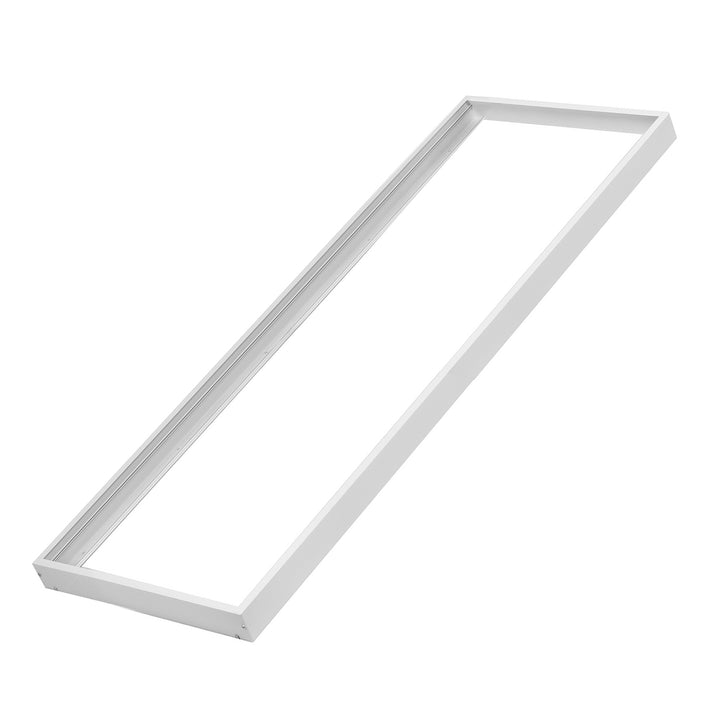 Maclean Energy MCE542 Aluminium opbouwframe voor 1195x295mm LED plafondpanelen, hoogte 5cm