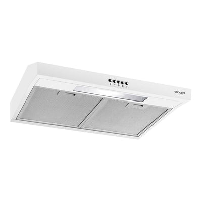 Cappa sottopensile 60 cm Concept OPP1260WH LED bianco slim