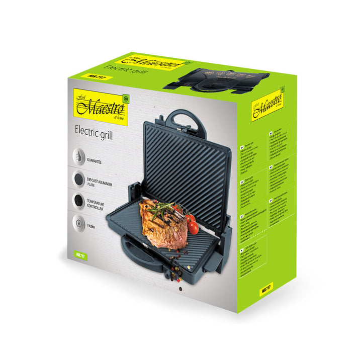 Maestro MR717 1900W electric grill, non-stick coating