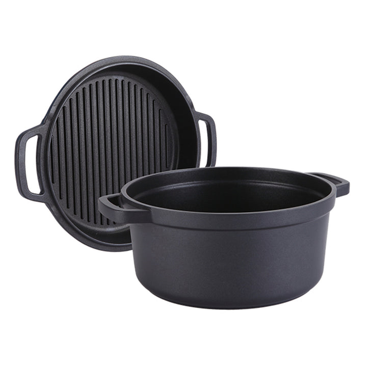 Maestro MR4120 die-cast aluminum pot and grill pan