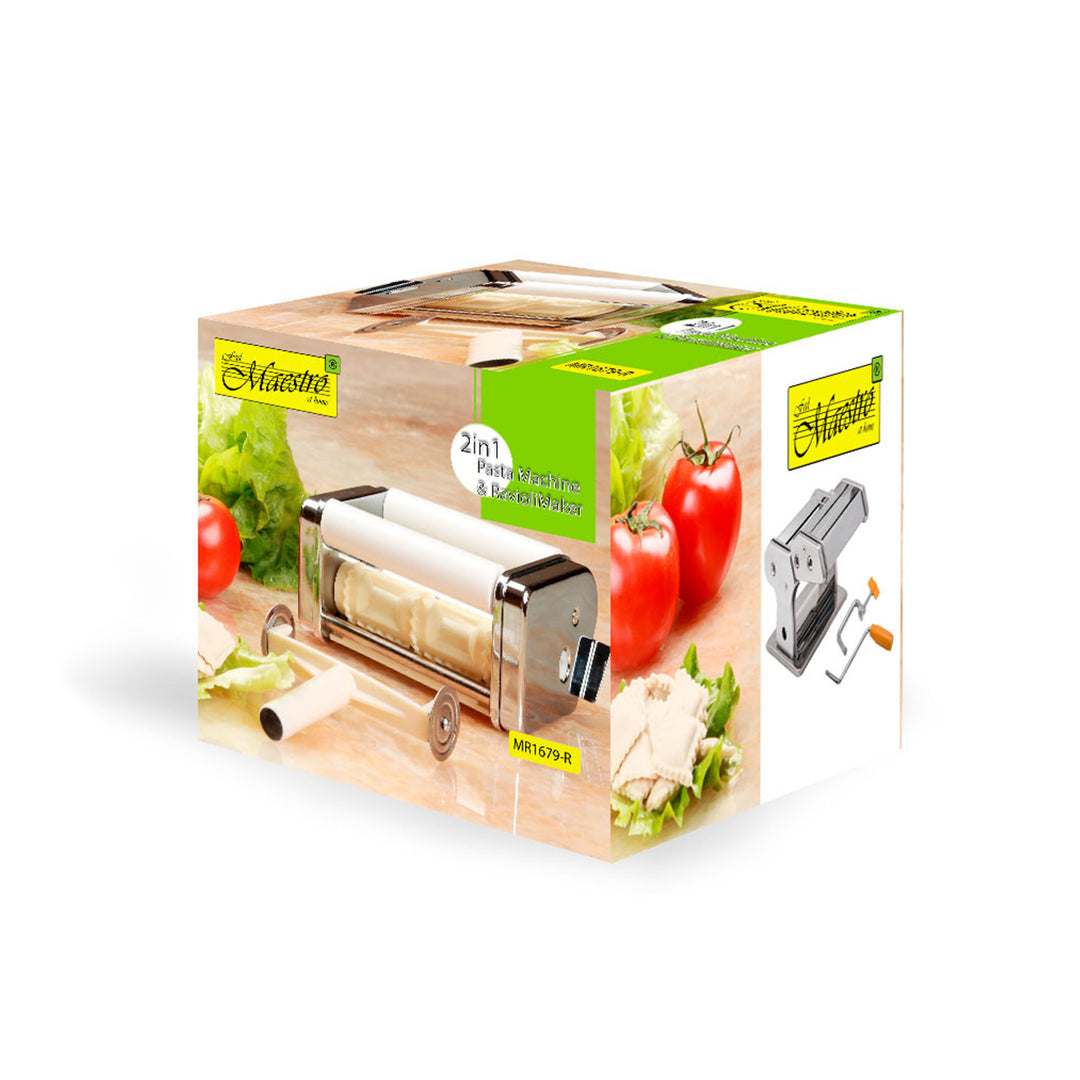 Maestro MR1679R macchina per pasta 3in1 pasta / ravioli / lasagne