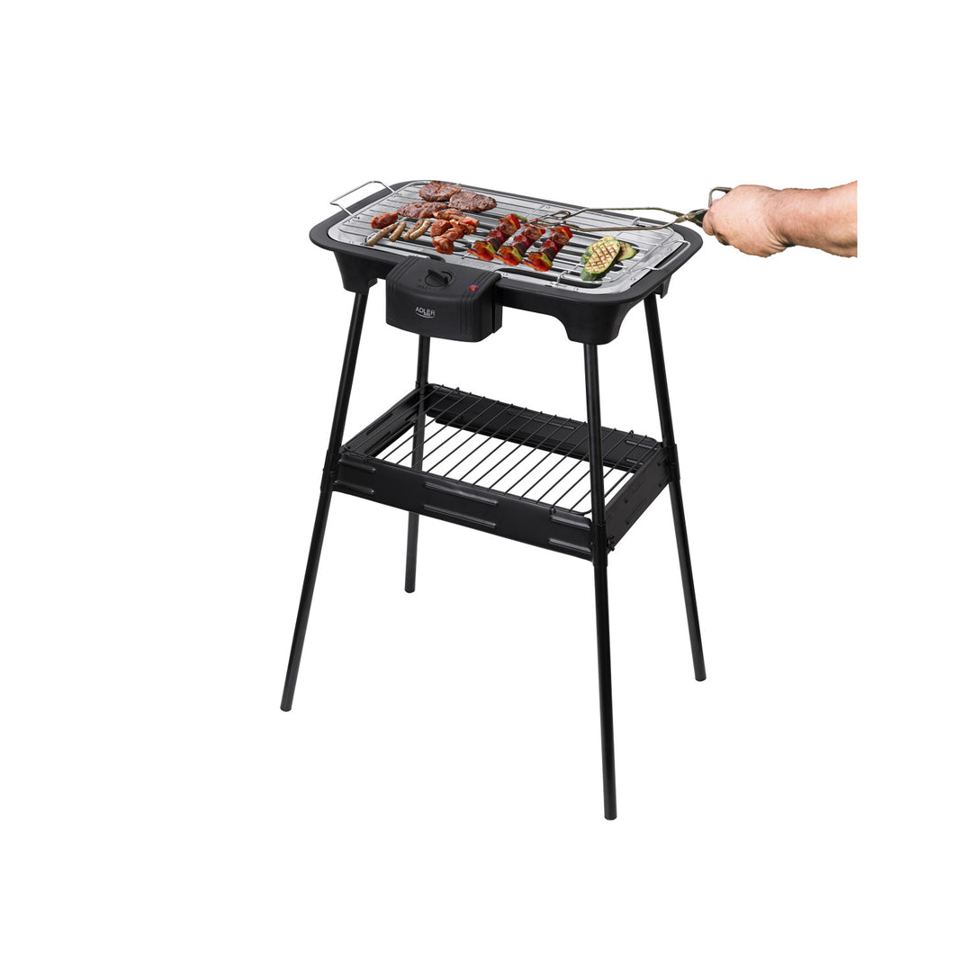 Adler AD 6602 2in1 Electric BBQ & Table Grill 2400W with Garden Stand