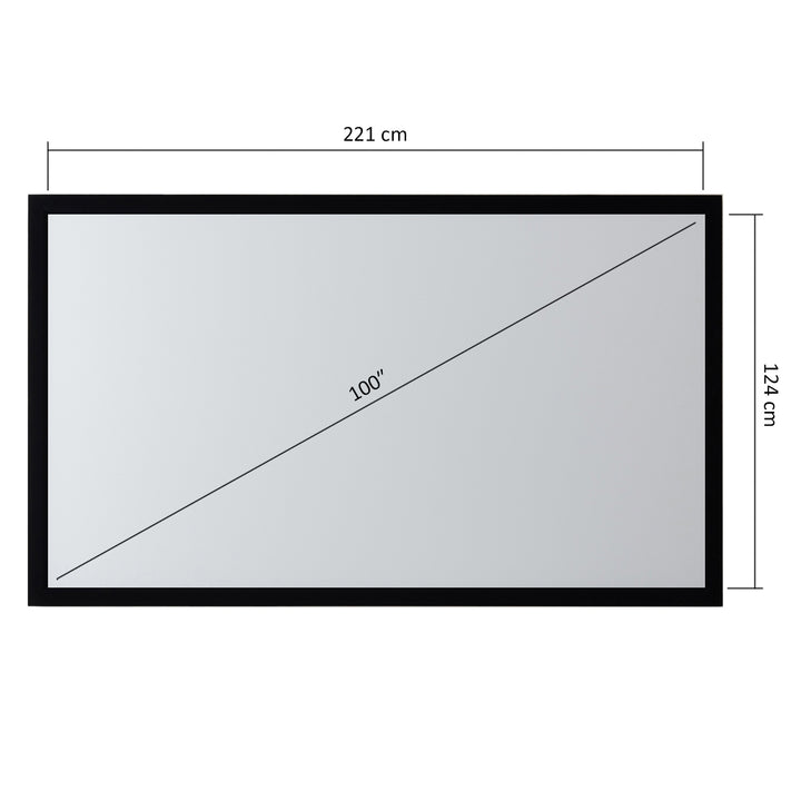 Maclean  MC-921 / /  221 x 124 cm  100" Zoll  16:9