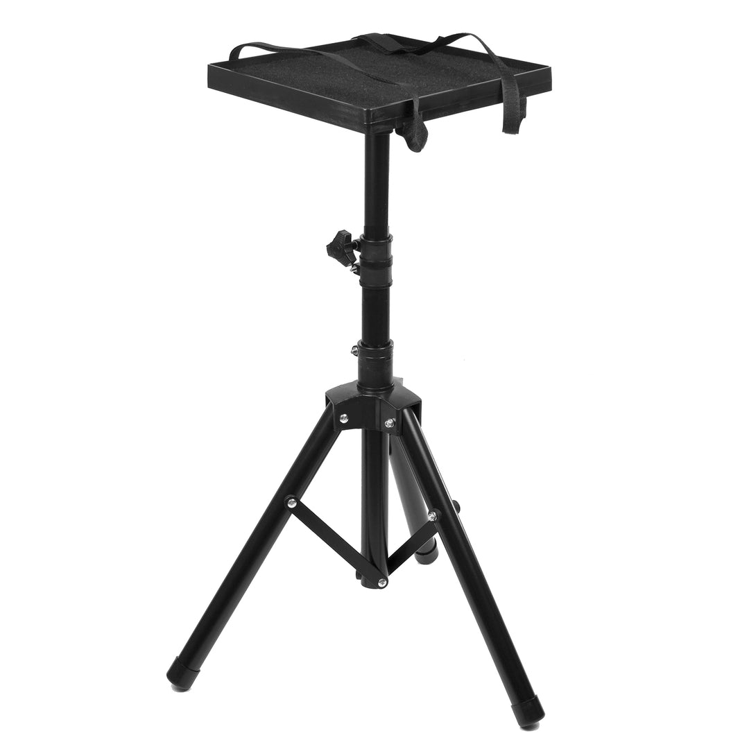 Maclean MC-920 Soporte para proyector portátil ajustable de 75 cm a 1,2 m de altura fabricado en acero