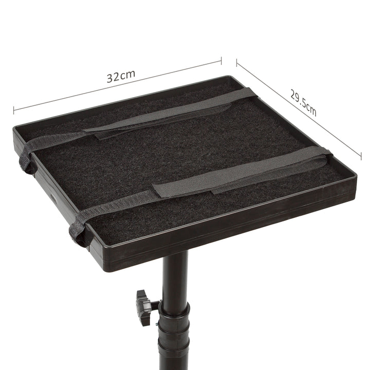 Maclean MC-920 draagbare projectorstandaard, verstelbaar 75 cm - 1,2 m hoogte, gemaakt van staal