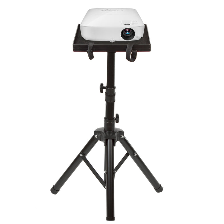 Maclean MC-920 draagbare projectorstandaard, verstelbaar 75 cm - 1,2 m hoogte, gemaakt van staal