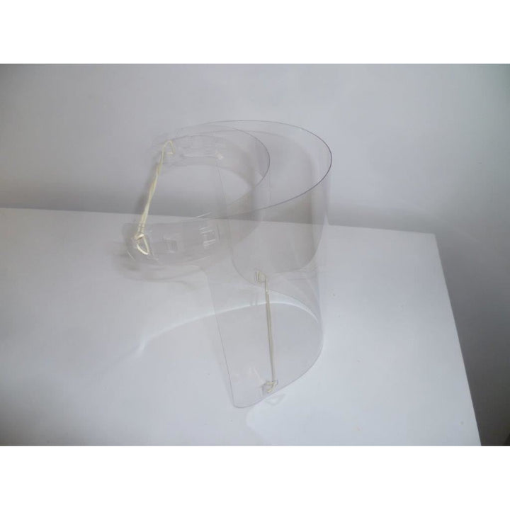 Universal, Reusable, Transparent Plastic Protective Face Shield