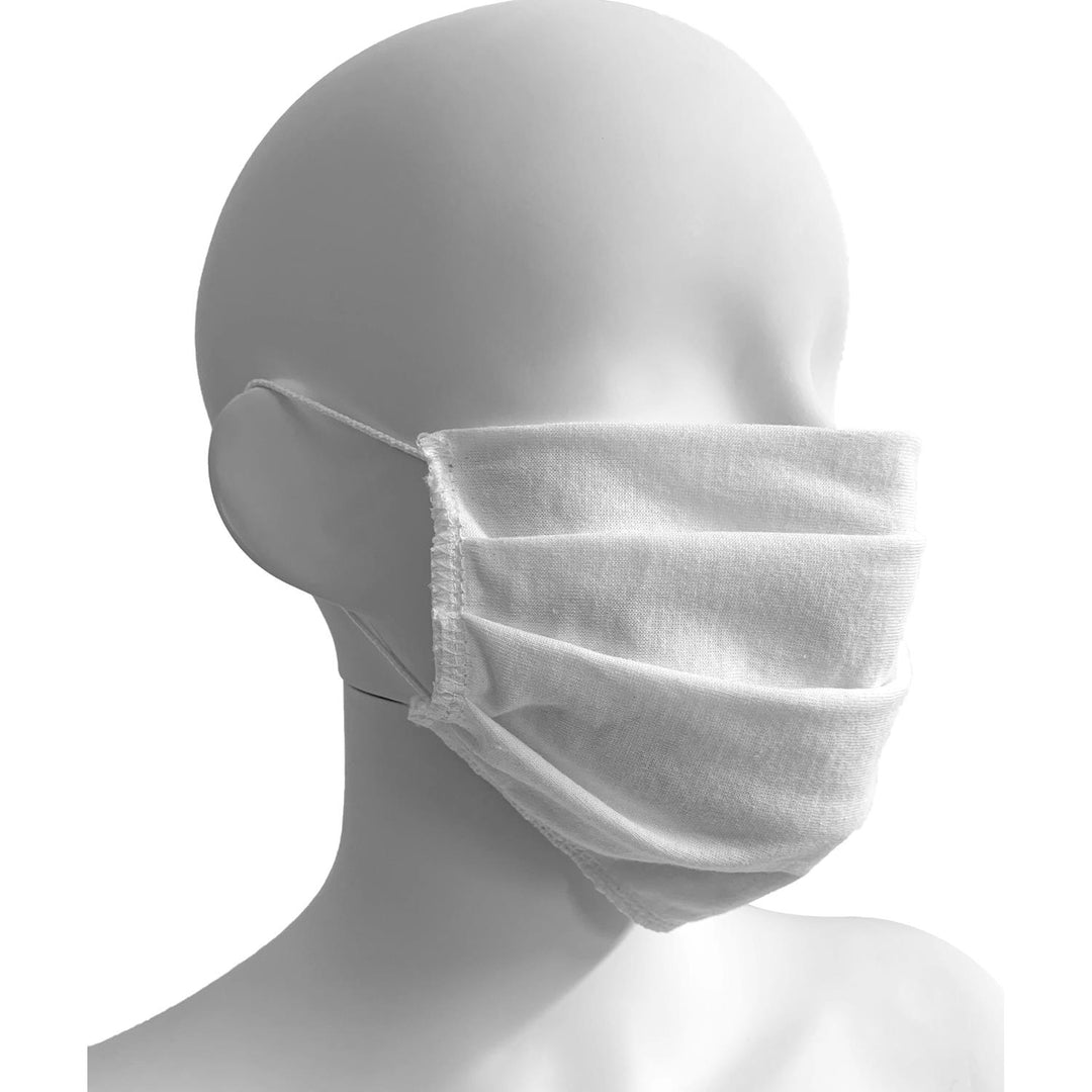 Herbruikbaar katoenen gezichtsmasker - anti-stof gezichtsbescherming Zwart