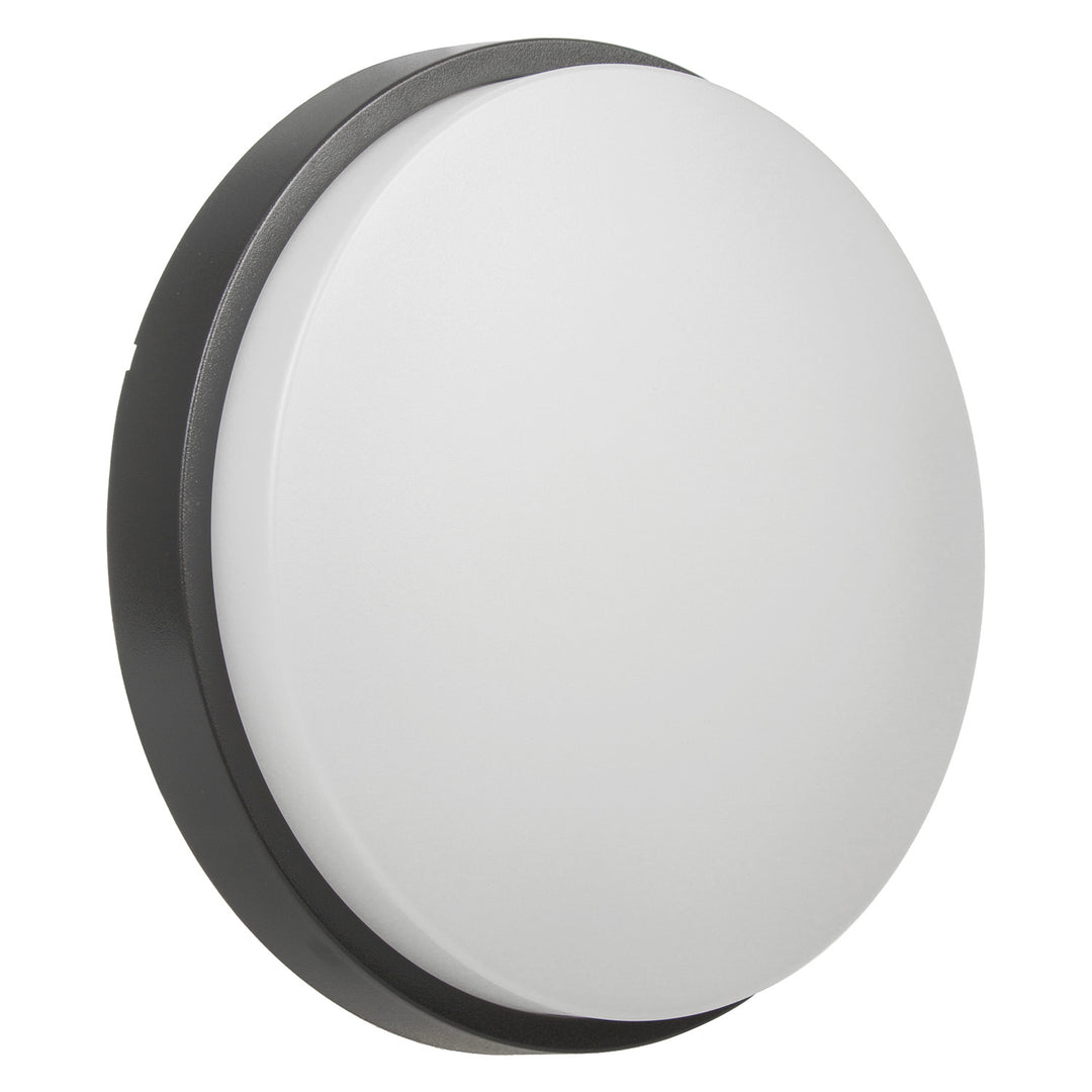 Aplique y plafón LED gris, blanco natural (4000K) 1100lm 15W IP54 MCE342 GR  Maclean Energy