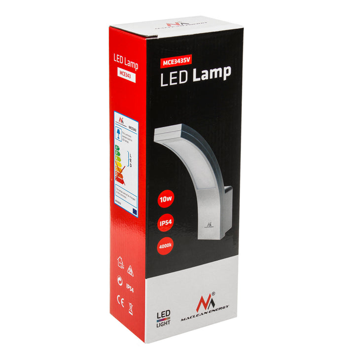 Lampe de façade LED IP54 10W exterieur Maclean  MCE343