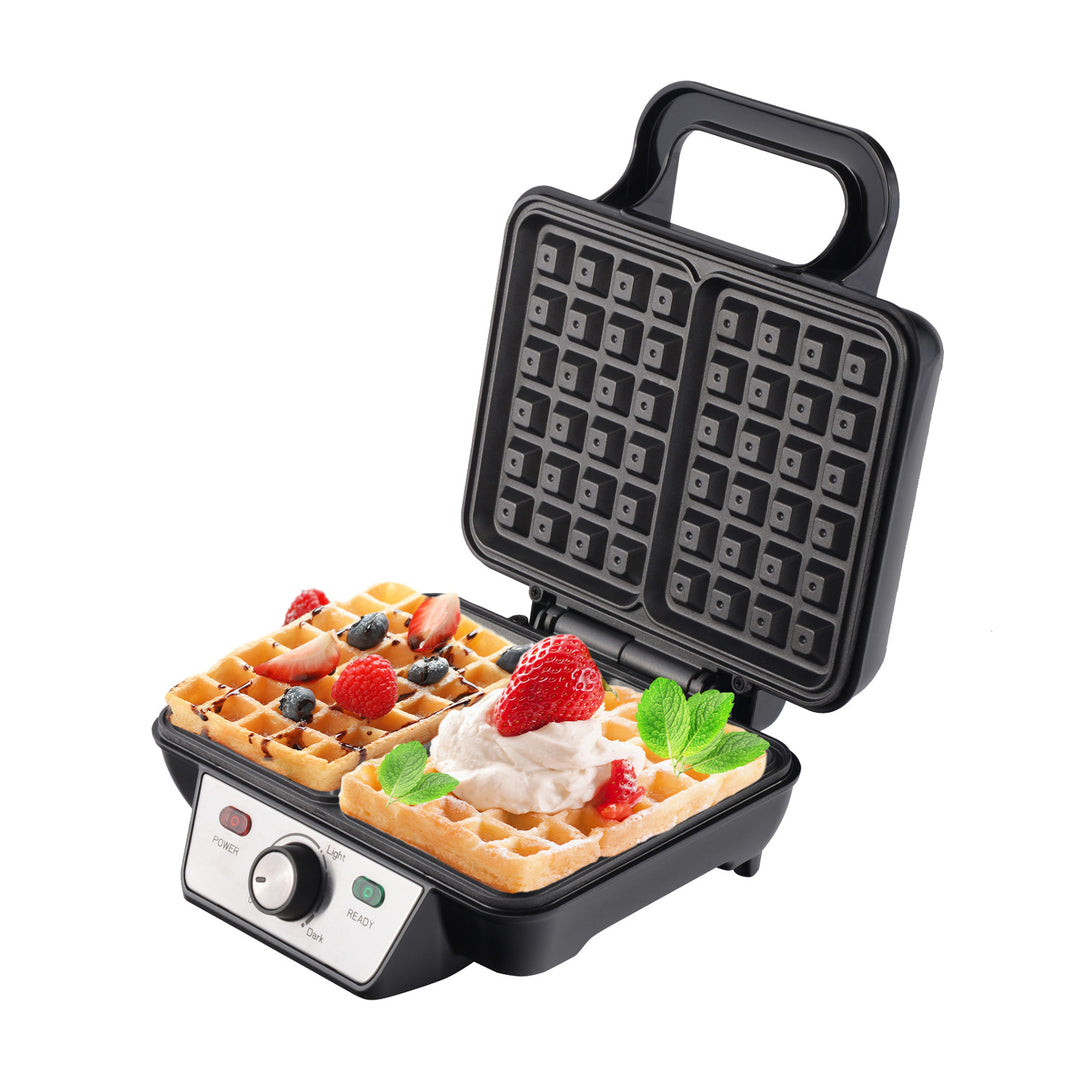 Camry CR 3046 1600W XXL Waffle Maker Double Thermostat Indicator Light Non-Stick