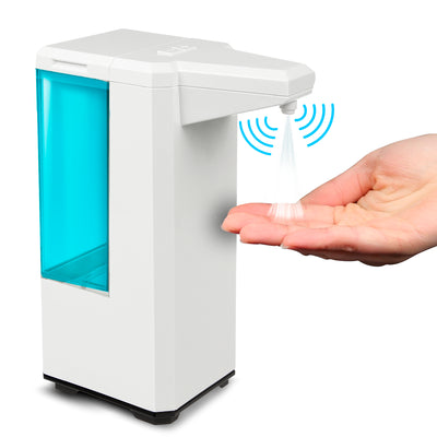 PROMEDIX PR-470 Dispenser Automatico Con Sensore Di Movimento A Infrarossi Disinfettante Liquidi 500ml 4 x AA Batterie Richieste