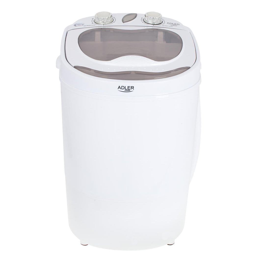 Adler AD 8055 Draagbare Wasmachine Toeristische Wasserij Camping Caravan Spinning Spin 3kg 400W