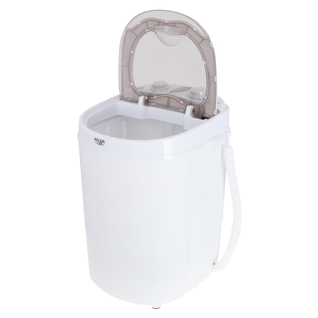 Adler AD 8055 Draagbare Wasmachine Toeristische Wasserij Camping Caravan Spinning Spin 3kg 400W