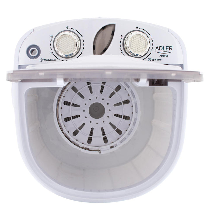 Adler AD 8055 Draagbare Wasmachine Toeristische Wasserij Camping Caravan Spinning Spin 3kg 400W