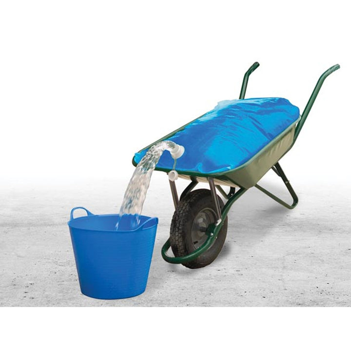 80L Garden Farm Water Container Wheelbarrow Bag Non Slip Mat Camping Storage Foldable