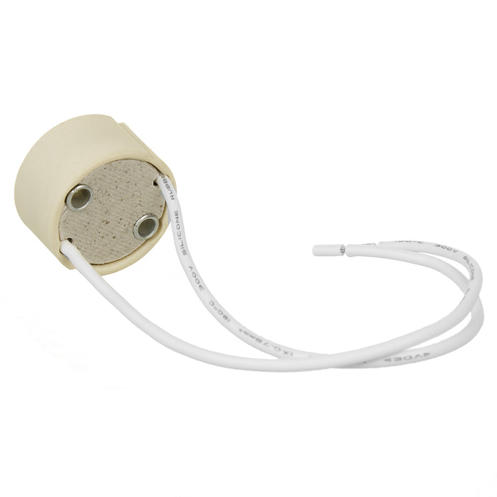 Maclean MCE428 connection ceramic socket GU10, 250V, rated current 2A, cable length 14cm