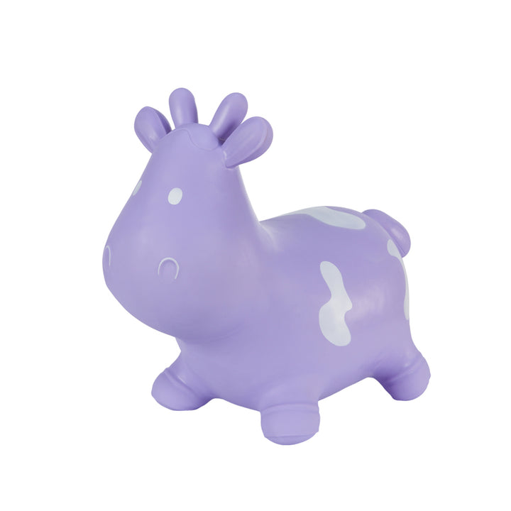 Hoppimals rubber jumper purple cow - a huge and unique fun from jumping