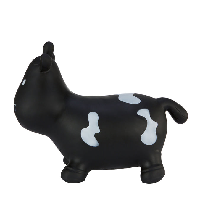 Hoppimals rubber jumper black cow - a huge and unique fun from jumping