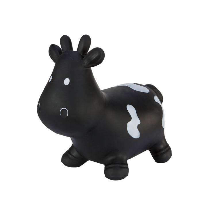 Hoppimals rubber jumper black cow - a huge and unique fun from jumping