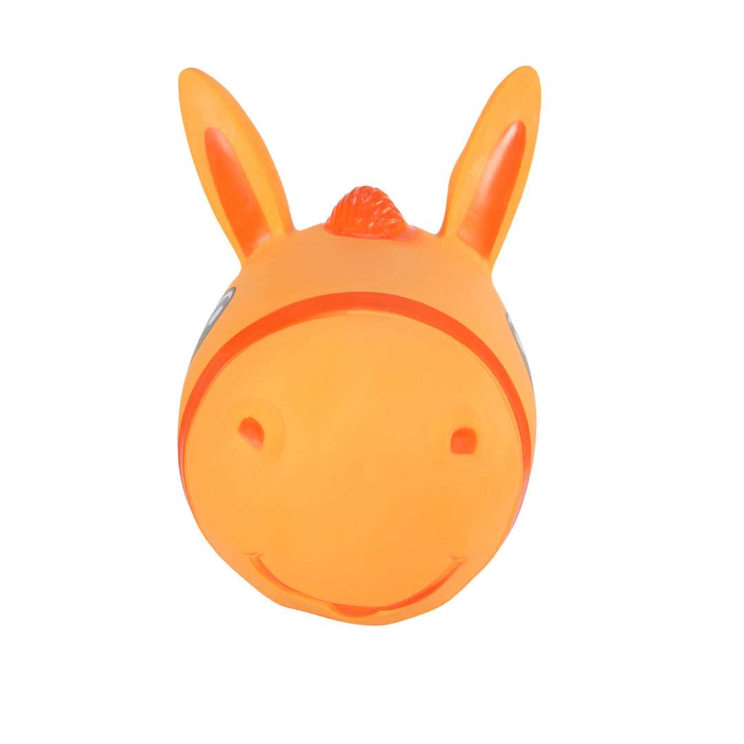 Hoppimals rubber jumper orange horse - a huge and unique fun from jumping