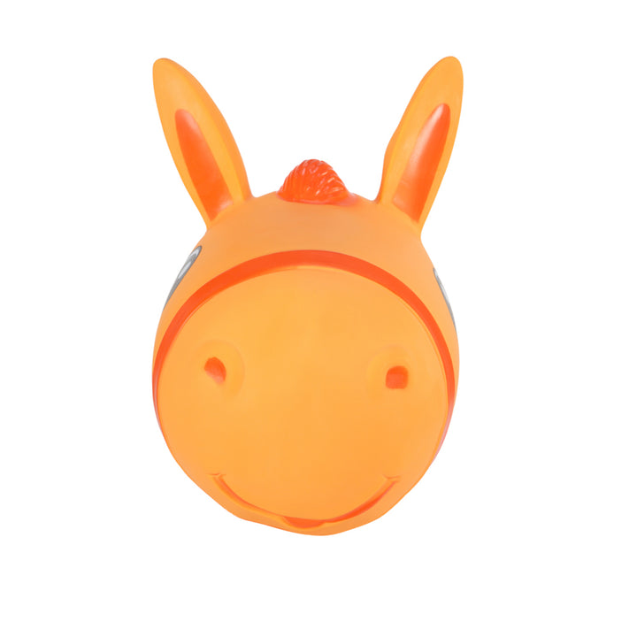 Hoppimals rubber jumper orange horse - a huge and unique fun from jumping