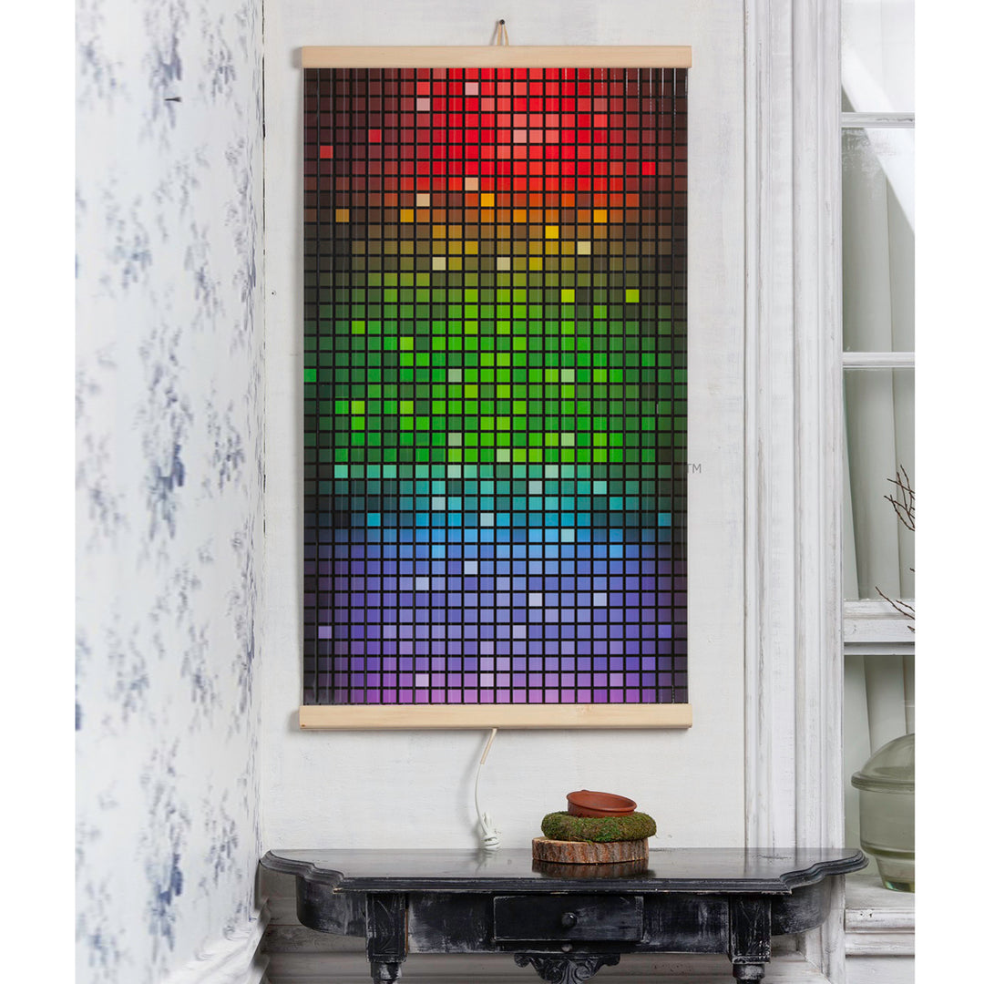 Infrared heater - flexible heating panel 430W TRIO pattern 4 mosaic, dimensions 100x57cm with controller