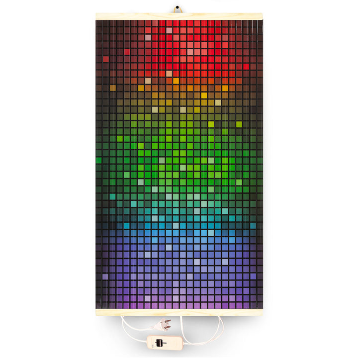 Infrared heater - flexible heating panel 430W TRIO pattern 4 mosaic, dimensions 100x57cm with controller